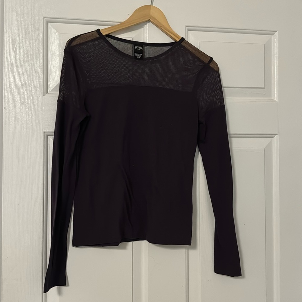 Long Sleeve Victoria Sport Shirt with Mesh